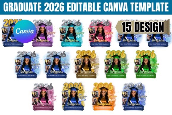 Graduate 2026 Canva Templates: Graphics & Print Templates
